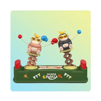 Jouets de bureau en plastique, jeu de table interactif, combat à deux joueurs, gorille qui frappe et rebondit pour les enfants