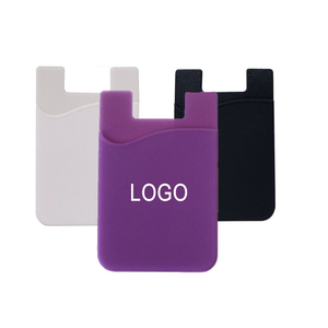 Biểu Tượng Tùy Chỉnh Mạnh Mẽ Dính Pocket Stick Trên Silicone Điện Thoại Trường Hợp Ví Điện Thoại Chủ Thẻ Tương Thích Cho Tất Cả Các Điện Thoại - Product Image 5