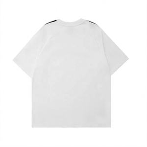 Camiseta bordada Unisex de alta calidad 240 Gsm 100% algodón tejido de punto deportivo con patrón de estampado de manga - Product Image 2