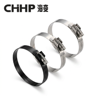CHHP SS304 SS316 Selbstverriegelnde Edelstahl-Kabelbinder 4,6mm 7,9mm Breite Hochbelastbar für Industrielle und Elektrische Anwendungen