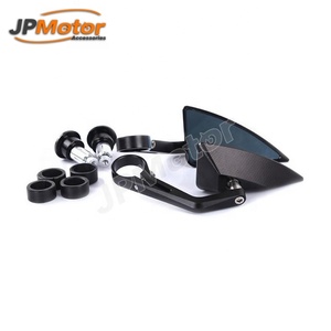 Accessoires <span class=keywords><strong>de</strong></span> moto universels en aluminium CNC, miroirs rétroviseurs latéraux pour <span class=keywords><strong>guidon</strong></span> <span class=keywords><strong>Cafe</strong></span> <span class=keywords><strong>Racer</strong></span> 22 mm - Product Image 4
