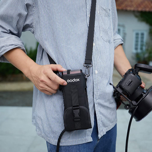 Sac de transport Cb-57 Cb57 Photographie Portable Extérieur R200 Flash Sangles d'épaule Sac pour flash extérieur Ad200 <span class=keywords><strong>Ad200pro</strong></span> - Product Image 5