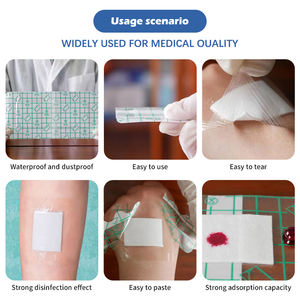 Pansement chirurgical transparent stérile de bandage adhésif de soin de plaie de protection - Product Image 5