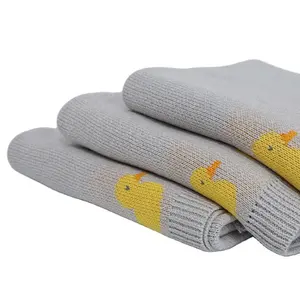 Машинное жаккардовое вязаное одеяло, 100% Хлопковое одеяло