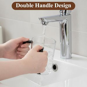 Gobelet circulaire personnalisé en acrylique transparent pour Purim Judaica, pour la purification des mains (Negel Vasser Netilat Yadayim) - Product Image 4