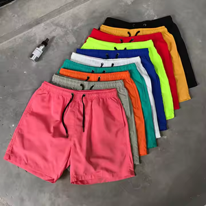 High Quality Men's High Street Shorts Wholesale Plus <b>Size</b> Summer Gym Beach <b>Basketball</b> Run Beach Shorts Custom Logo Solid Pattern - Product Image 4