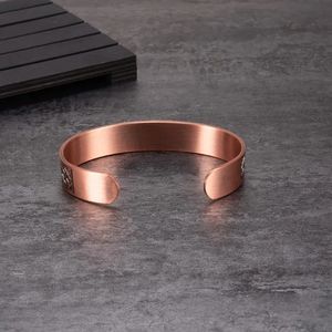 <span class=keywords><strong>Bracelet</strong></span> magnétique en cuivre pur personnalisé pour soulager la <span class=keywords><strong>douleur</strong></span>, <span class=keywords><strong>anti</strong></span>-arthrite, rhumatisme, femmes et hommes, bijoux de santé bio - Product Image 2