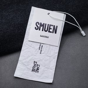 Etiquetas Colgantes Personalizadas <span class=keywords><strong>de</strong></span> Lujo Ecológicas con Cordón, Hechas <span class=keywords><strong>de</strong></span> Cartón Ecológico, Impresión Premium, Accesorios <span class=keywords><strong>de</strong></span> <span class=keywords><strong>Marca</strong></span> para <span class=keywords><strong>Ropa</strong></span> y Calzado - Product Image 1