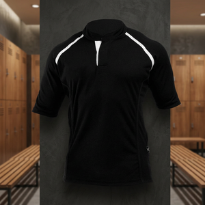 Men's <b>Black</b> Short Sleeve Knitted Cotton/Bamboo Canvas Breathable Casual for <b>Shirt</b> Solid Pattern 220g - Product Image 2