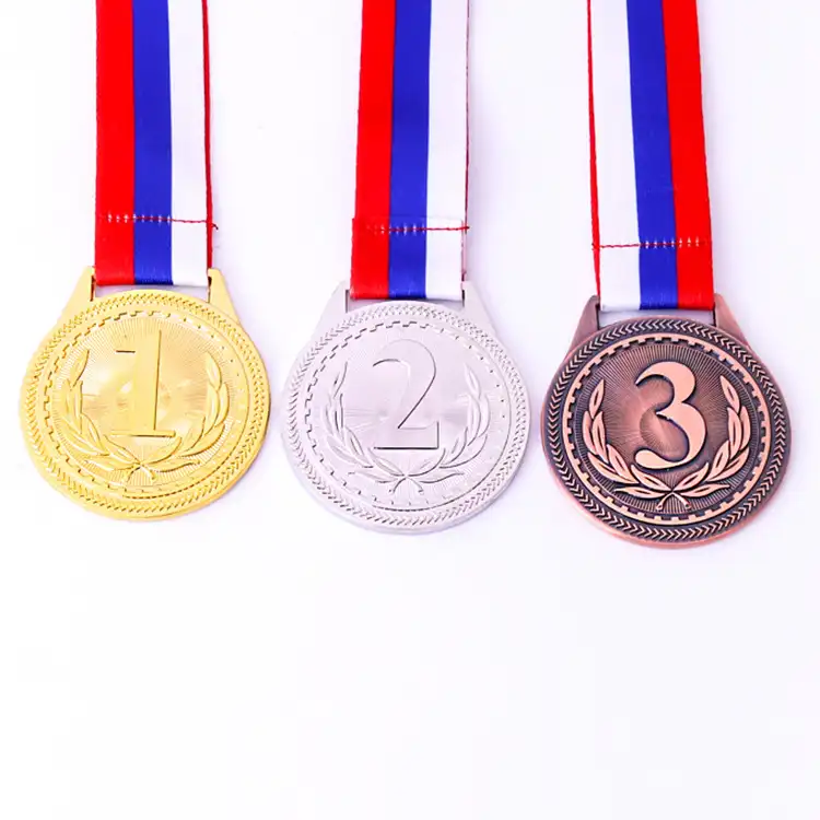 Металлическая медаль из цинкового сплава с логотипом на заказ