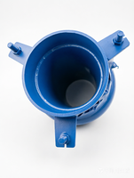Compensateur thermique d'expansion pour tuyaux industriels, Peacock  Bride bleue revêtue d'un revêtement, équipée d'un attache de retenue  Tiges