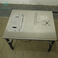 WANJIA WJ108 scie à table coulissante multifonctionnelle pour le travail du bois Mesa scie à panneaux horizontale moteur efficace machine de découpe du bois