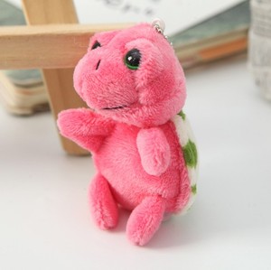 Portachiavi con Simpatica Tartaruga Marina 3D in Peluche, Stampa in Rilievo, Cotone PP Morbido e Stile Cartone Animato per Tema Spiaggia e Oceano - Product Image 1