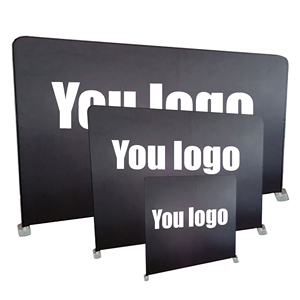 Funda de Almohada de Doble Cara para Fondo de Exhibición, Tela Tensada Personalizada, Cubierta de Funda de Almohada para Eventos, Soporte de Fondo para Ferias Comerciales - Product Image 1