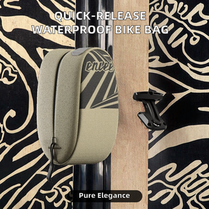 กระเป๋าใต้อานจักรยานแบบปรับได้ ปลดเร็ว กันน้ำ พกพาสะดวก ใช้ได้กับจักรยานทุกประเภท ขนาด S/L สำหรับจักรยานเสือภูเขาและจักรยานถนน - Product Image 2