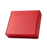 Boîte d'expédition personnalisée bicolore avec intérieur noir pour bijoux, cosmétiques, bougies et vêtements, emballage cadeau, expédition en gros