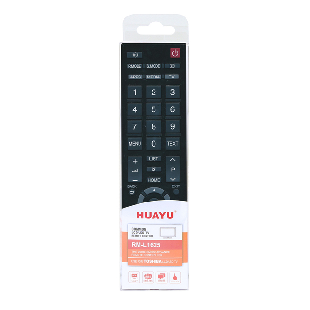 HUAYU RM-L1625 Wholesale TV Remote Control Replacement Smart TV Universal Remote Control for TOSHIBA
