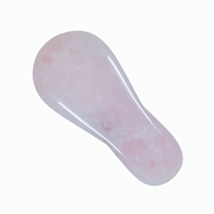 Outil facial en pierre de quartz rose en forme de gourde pour réduire les gonflements et détendre les muscles - Product Image 2