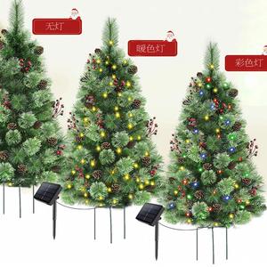 Nuevo Árbol de Navidad Solar Grande para Jardín, 75 cm de Altura, con Agujas de Pino Simuladas Integradas - Product Image 3