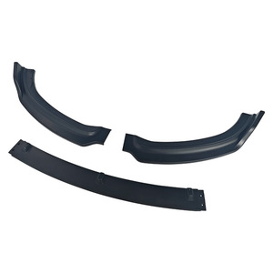 Bmw Front Bumper Lip Splitter 3 Section Matte Black Glossy Black For 2013-2019 F30 Standard <b>Models</b> - Product Image 5