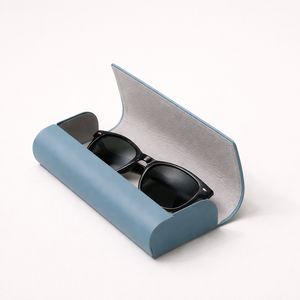 Estuche de Gafas de Sol Magnético de Cuero PU Multicolor con Diseño de Logotipo Personalizado, Caja de Empaque Individual para Gafas - Product Image 4