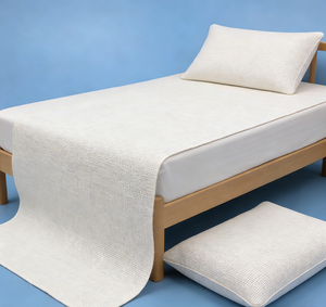 Filato per Tessuti Domestici in Misto <span class=keywords><strong>Canapa</strong></span> e Cotone, Filato Antibatterico e Anti-Acaro per Biancheria da Letto - Product Image 2