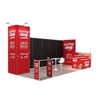 Stand d'exposition modulaire portable en aluminium SEG 10x20 pour salon professionnel et foire commerciale