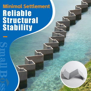 <span class=keywords><strong>Mur</strong></span> de soutènement en palplanches en plastique à installation facile et économique pour les projets de lutte contre les inondations - Product Image 4