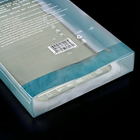 Boîtes de présentation en plastique PET personnalisables, écologiques, recyclables, durables, avec logo personnalisé en relief, pour emballages de téléphones portables