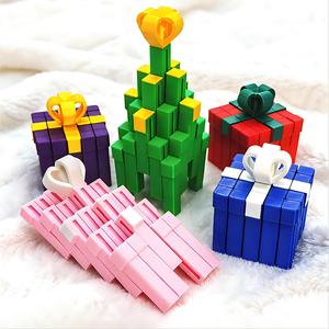 Boîte cadeau de Noël créative personnalisée en impression 3D, figurine imprimée en 3D, jeu de construction amovible - Product Image 4