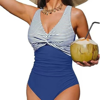 Nouvel ensemble bikini une pièce 2026 sexy imprimé léopard style européen amincissant pour femme, maillot de bain de plage