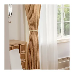 批发遮光不同设计柔软耐用的沙发窗帘窗帘面料