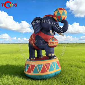 Modelo <span class=keywords><strong>de</strong></span> Elefante Inflable Gigante para Espectáculos Circenses y Decoración <span class=keywords><strong>de</strong></span> Fiestas - Product Image 2