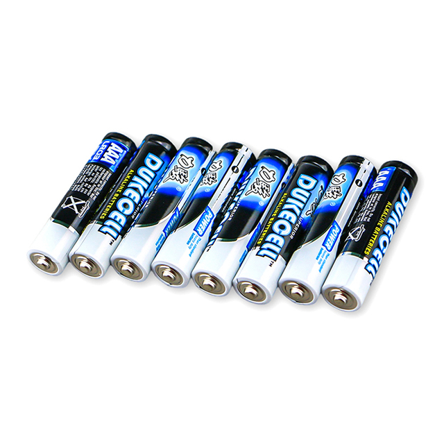 DUKECELL 1.5v Lr6 Lr03 Alkaline Batteries Industrial AAA Bulk Wholesale Alkaline Battery for Toy Remote Control Home Appliances