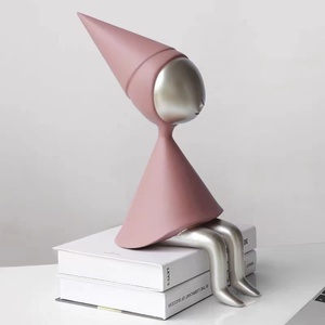 Fabbrica di alta qualità bella resina umana figurina soggiorno accessori per la casa accessori per la casa Desktop <span class=keywords><strong>interni</strong></span> creativi - Product Image 2