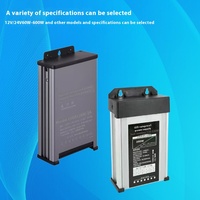 Panneau publicitaire extérieur 12V400W Transformateur pour éclairage LED Caractère lumineux LED étanche 12V 24V