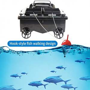 <span class=keywords><strong>Barco</strong></span> Cebador con Control Remoto GPS Inalámbrico para Pesca de Carpas, Alcance de 500m, Capacidad de Carga de 1.5kg, Resistente a las Olas - Product Image 3