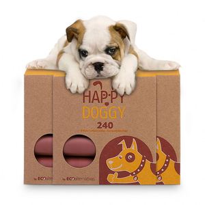 Sac à déjections canines biodégradable personnalisé en amidon de maïs, sac compostable jetable avec fonction de sécurité PLA pour cadre photo - Product Image 1