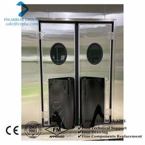 Puerta abatible doble de metal Cocina comercial Puerta de doble acción Puertas DE TRÁFICO DE IMPACTO - Product Image 6