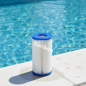 Cartouche de filtre de remplacement de <span class=keywords><strong>piscine</strong></span> pour enfants de pré-filtration purificateur <span class=keywords><strong>d</strong></span>'<span class=keywords><strong>eau</strong></span> pp plissé - Product Image 1
