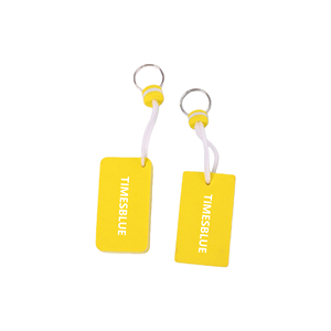 Rectangle Floating Keychain, EVA Floating Keychain, Water Sports <b>Waterproof</b> <b>Foam</b> Floating Key Ring - Product Image 3