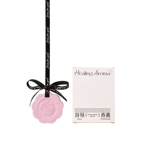 Tablette parfumée suspendue à l'arôme de rose, parfum frais avancé, aromathérapie sans feu pour la décoration de la chambre, de la maison et de la voiture - Product Image 1
