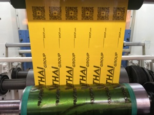 เครื่องพิมพ์เทป HFT-250 รุ่นใหม่ ประสิทธิภาพสูง พิมพ์เทปกาว 4 สี <span class=keywords><strong>ด้า</strong></span>นบน สำหรับพื้นหลังสีสันสดใส - Product Image 1