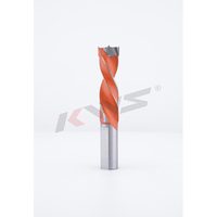 Jeu de forets en carbure KWS Center 1/2*8mm*70mm R CNC grand diamètre pour percer des trous avec finition oxyde noir