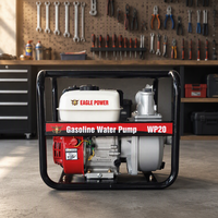 Pompe à eau à jet à moteur essence haute performance de 3 pouces et 7 CV avec une capacité de débit élevée