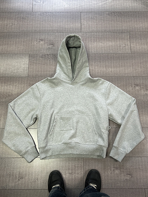 High Quality Cotton Thick Plain Heavyweight Hoodies Oversized Custom No String Hoodies Plus Size Men's Stringless Hoodies Unisex