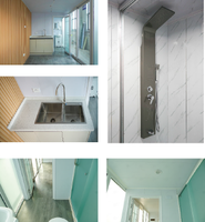 Oficina Compacta en Contenedor Dúplex de 20 pies, 2 Dormitorios, 1 Baño, Diseño Moderno Impermeable y Ecológico para Proyectos de Ecoturismo
