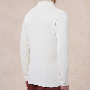 Milano Stitchコットンメンズジャケット男性用ニットカジュアルセーター - Product Image 3