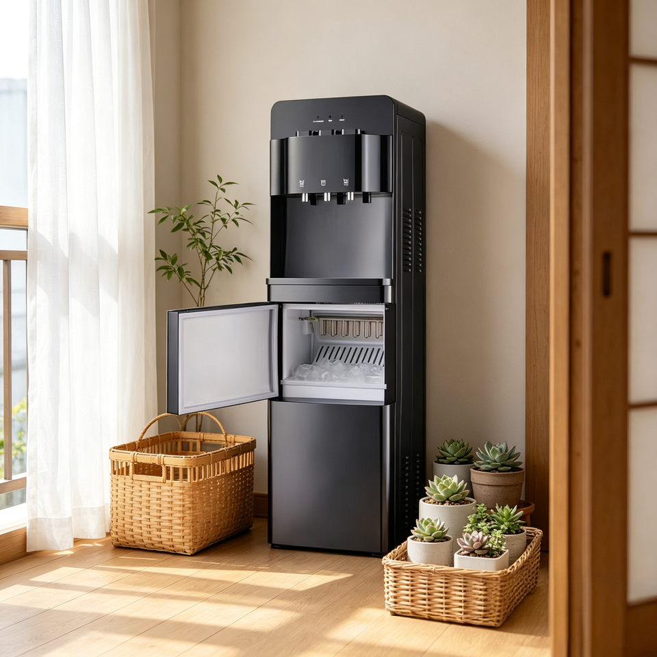 New Compressor Cooling Vertical Water Dispensers Hot and Cold Water ...