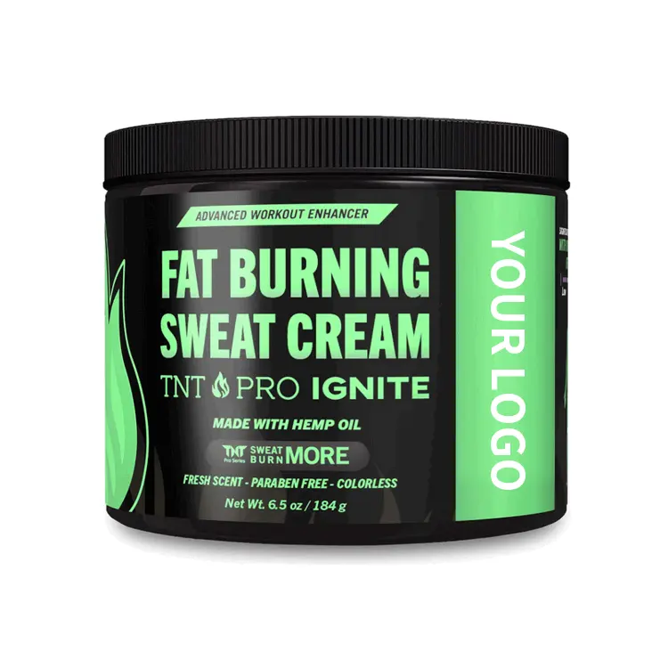 Belly Fat Burner Sweat Gel Weight Loss Fat Burning Cream For Stomach With Hemp Pain Relief Hot Cellulite Slimming Cream For Men